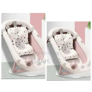 Photo - Support Cushion Net Portable Collapsible Toddler Bath Tub