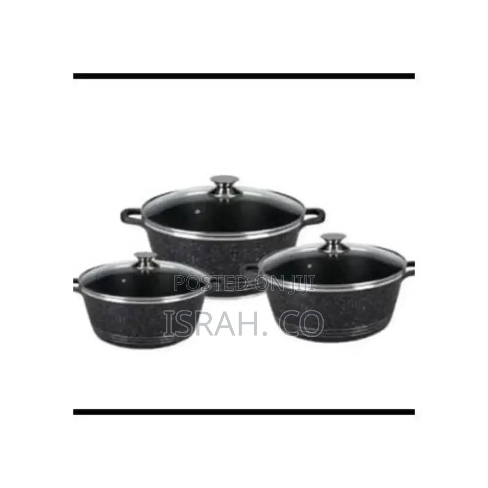Non Stick Coating, Die Cast Aluminum 100% Pfoa Free Black