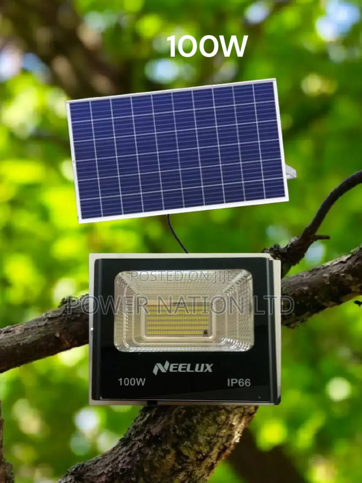 100w Solar Flood Light Neelux Brandest