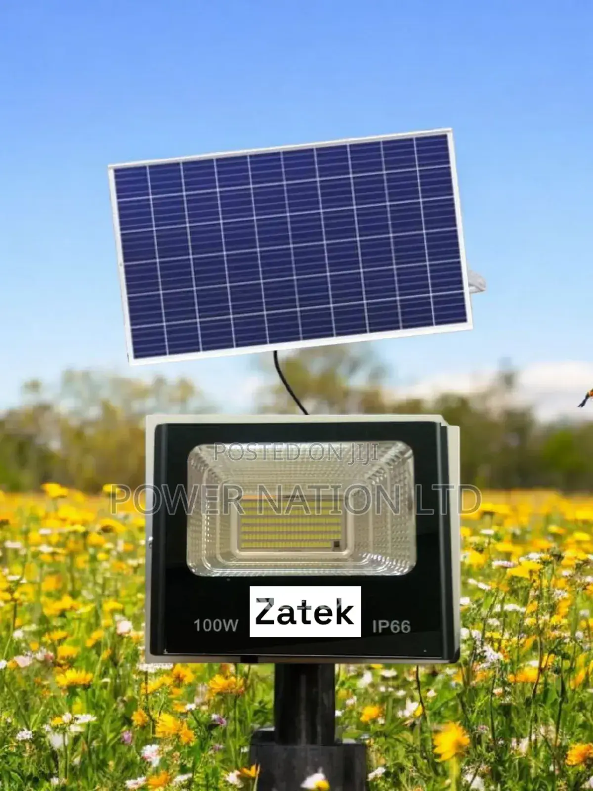 100w Solar Flood Light Zatek Brandest