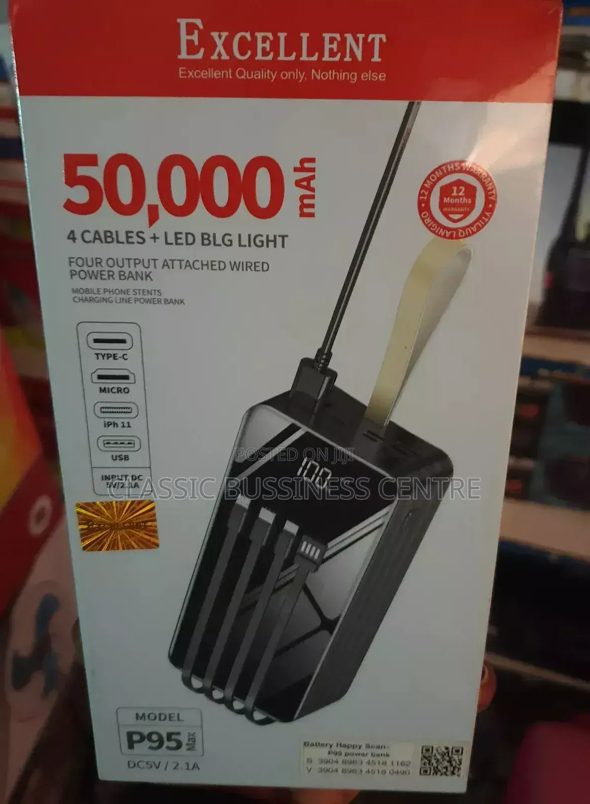 Heavy Duty 50000mah Powerbank