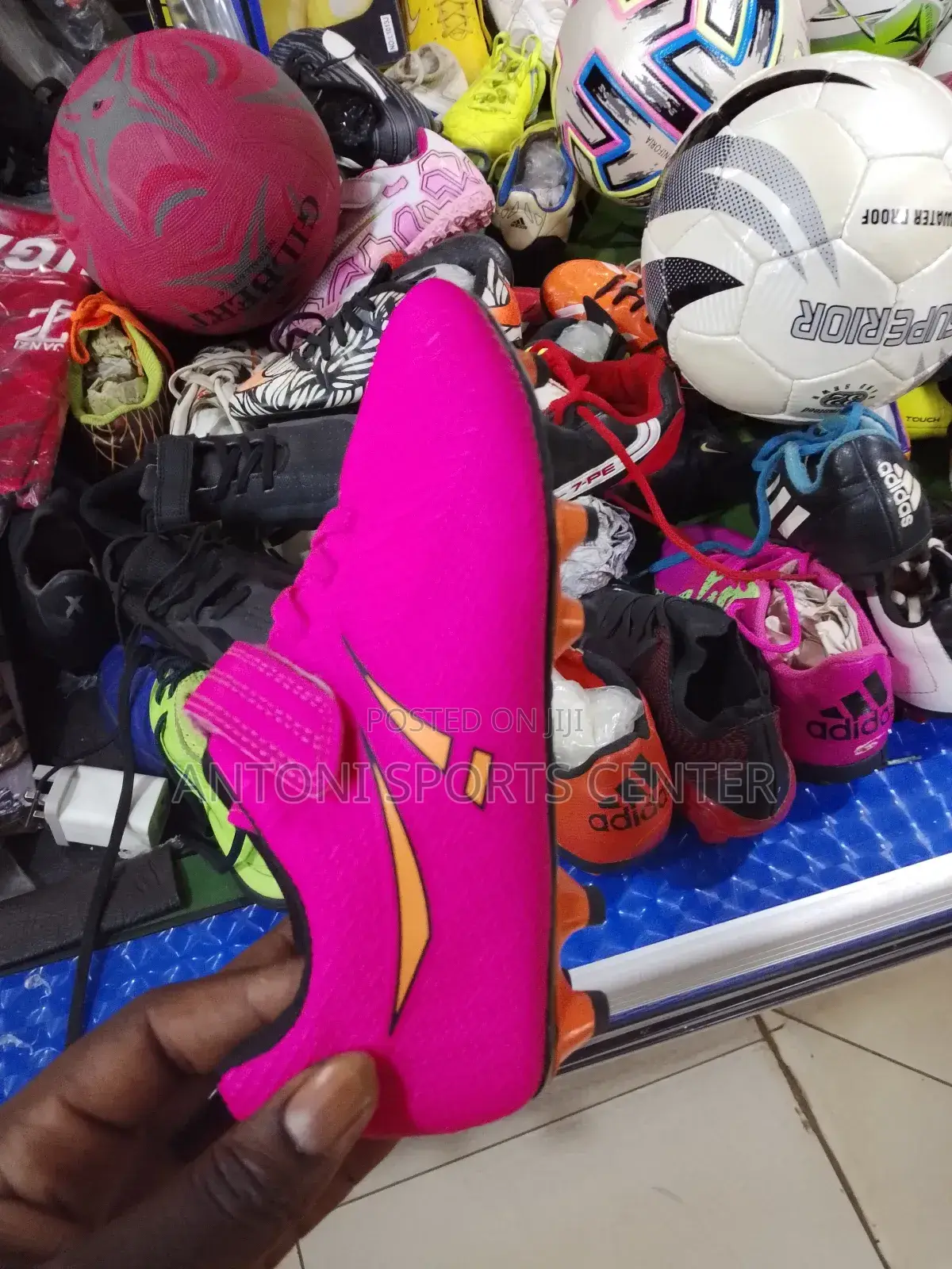 Purple Soccer Boots for Kids