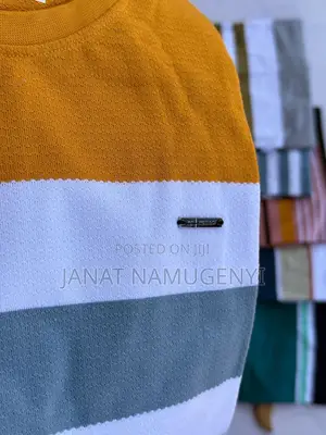 Stripped Round Neck Tshirts