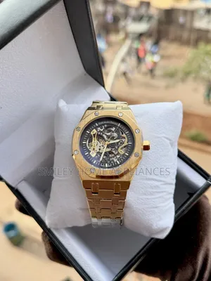 Audemars Piguet Men's Classic Golden Wrist Watch