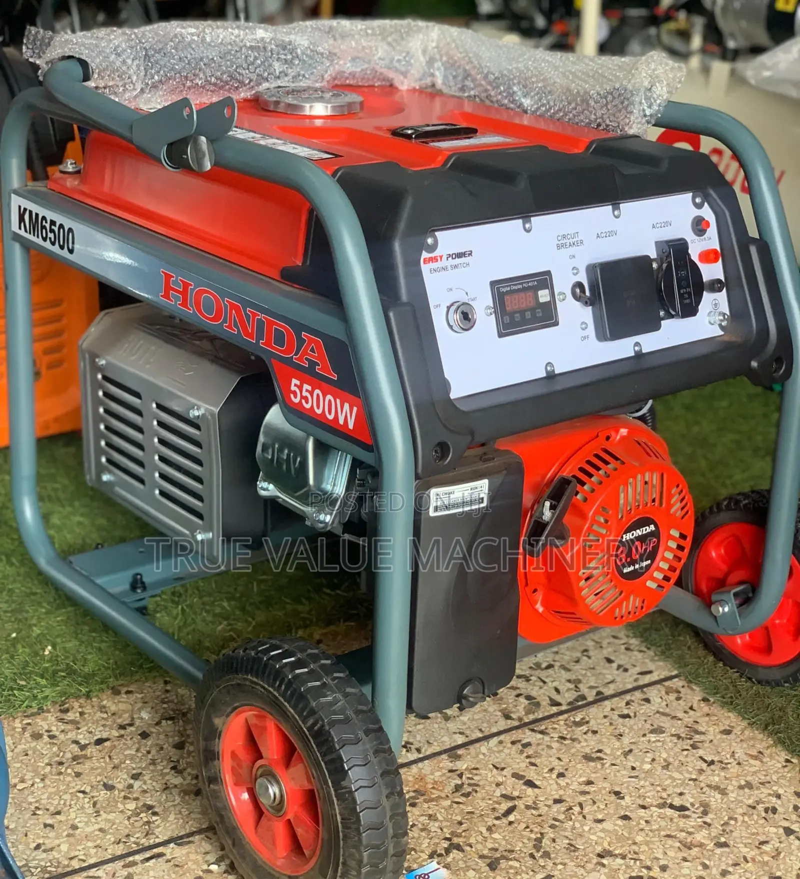5.5kva Honda Generator