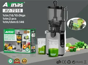 Avinas Slow Juicer Av-7018 Split Disassembly