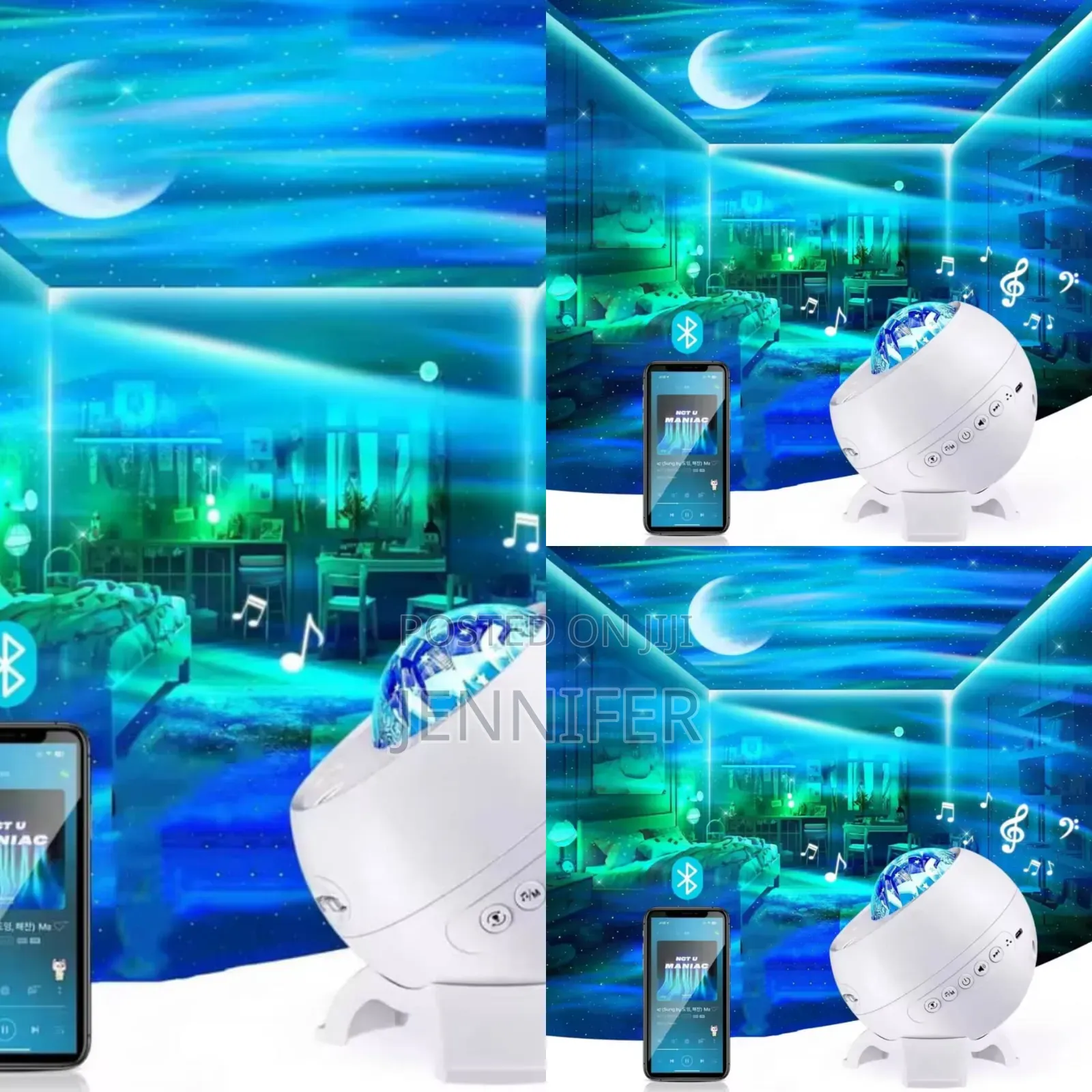 Night Light Galaxy Projector