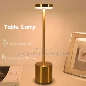 Photo - Bedside Lamp of 2 Touch Dimmable 3 Light Modes Usb Bedroom
