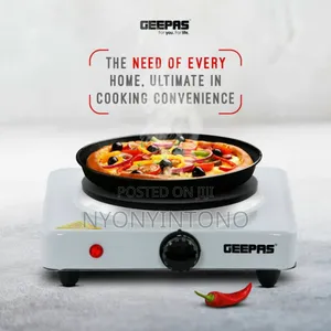 Geepas High Quality Single Solid Hotplate