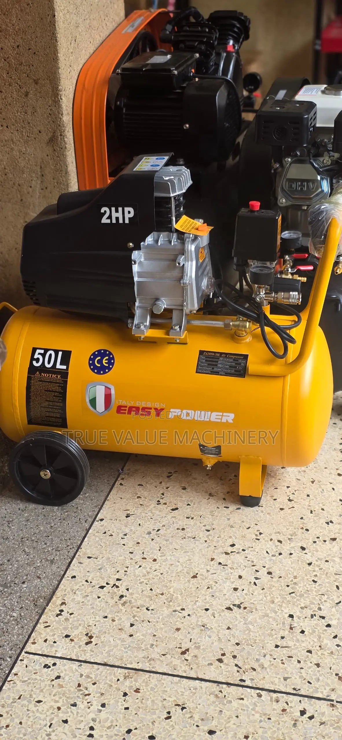 Easy Power 50l 2hp Air Compressor