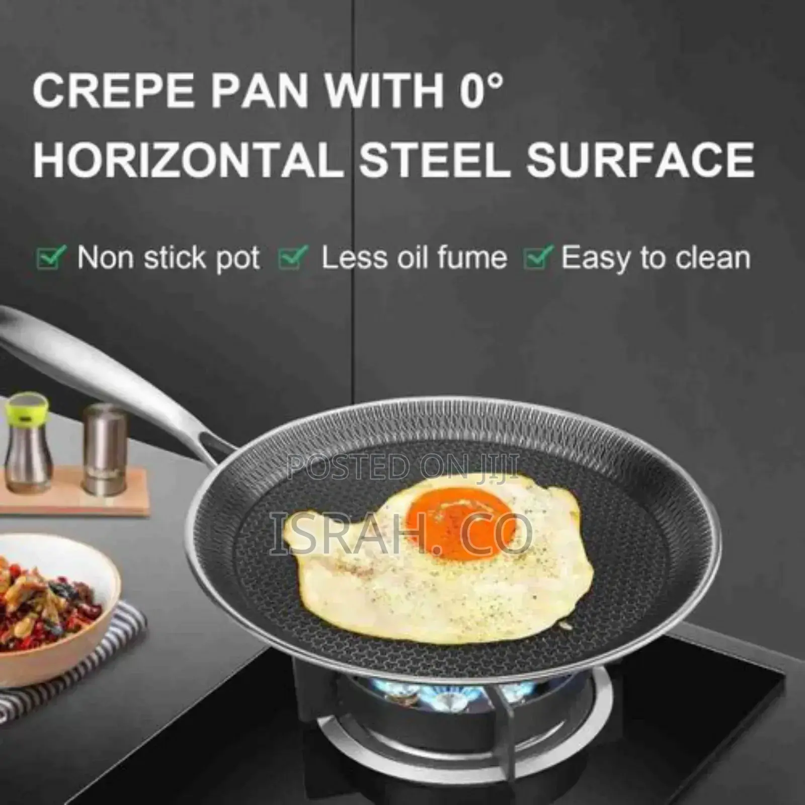 28cm Honeycomb Crepe Pan Nonstick Breakfast Steak