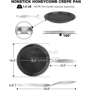 28cm Honeycomb Crepe Pan Nonstick Breakfast Steak