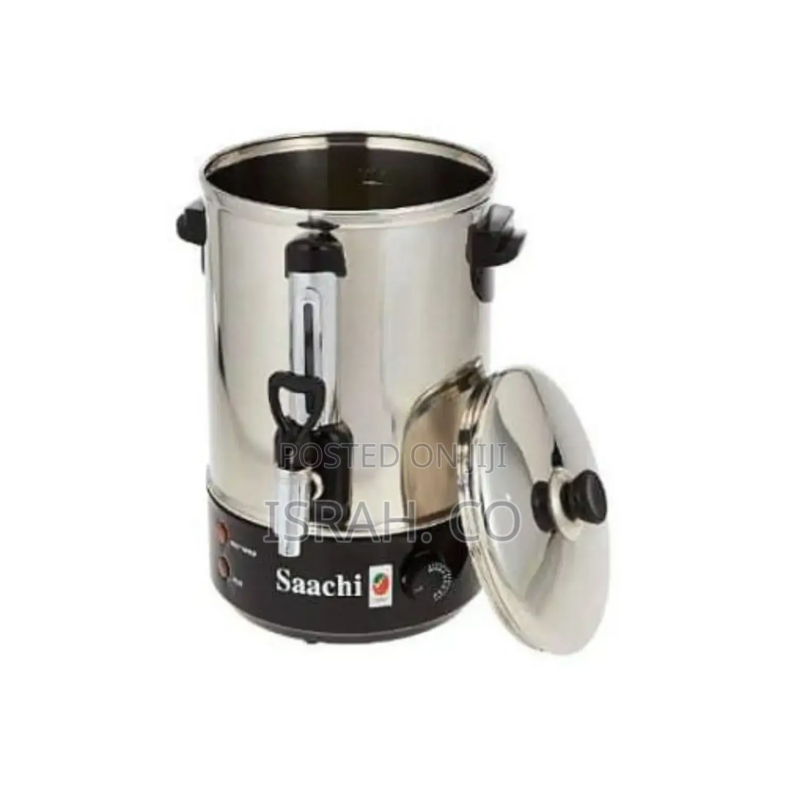 Saachi 10l Electric Water Boiler, Stainless Steel With Tap