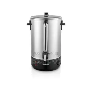 Saachi 10l Electric Water Boiler, Stainless Steel With Tap