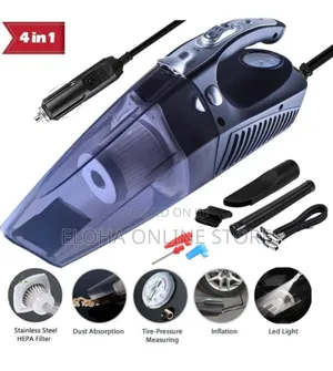 Photo - 4in1 Multifunctional Car Vacuum Cleaner With Air Compressor,