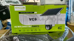 Calus 4g Sim Card Solar CCTV Camera With PTZ Inbuilt Battery