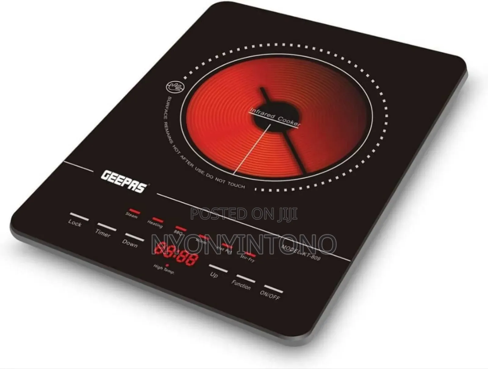 Geepas High Quality Digital Infrared Cooker 2yrs Warranty