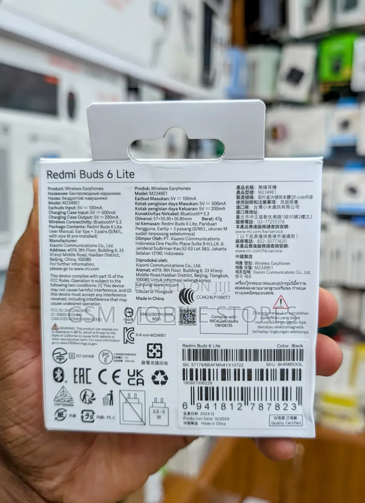 Xiaomi Redmi Buds 6 Lite Active Noise Cancellation