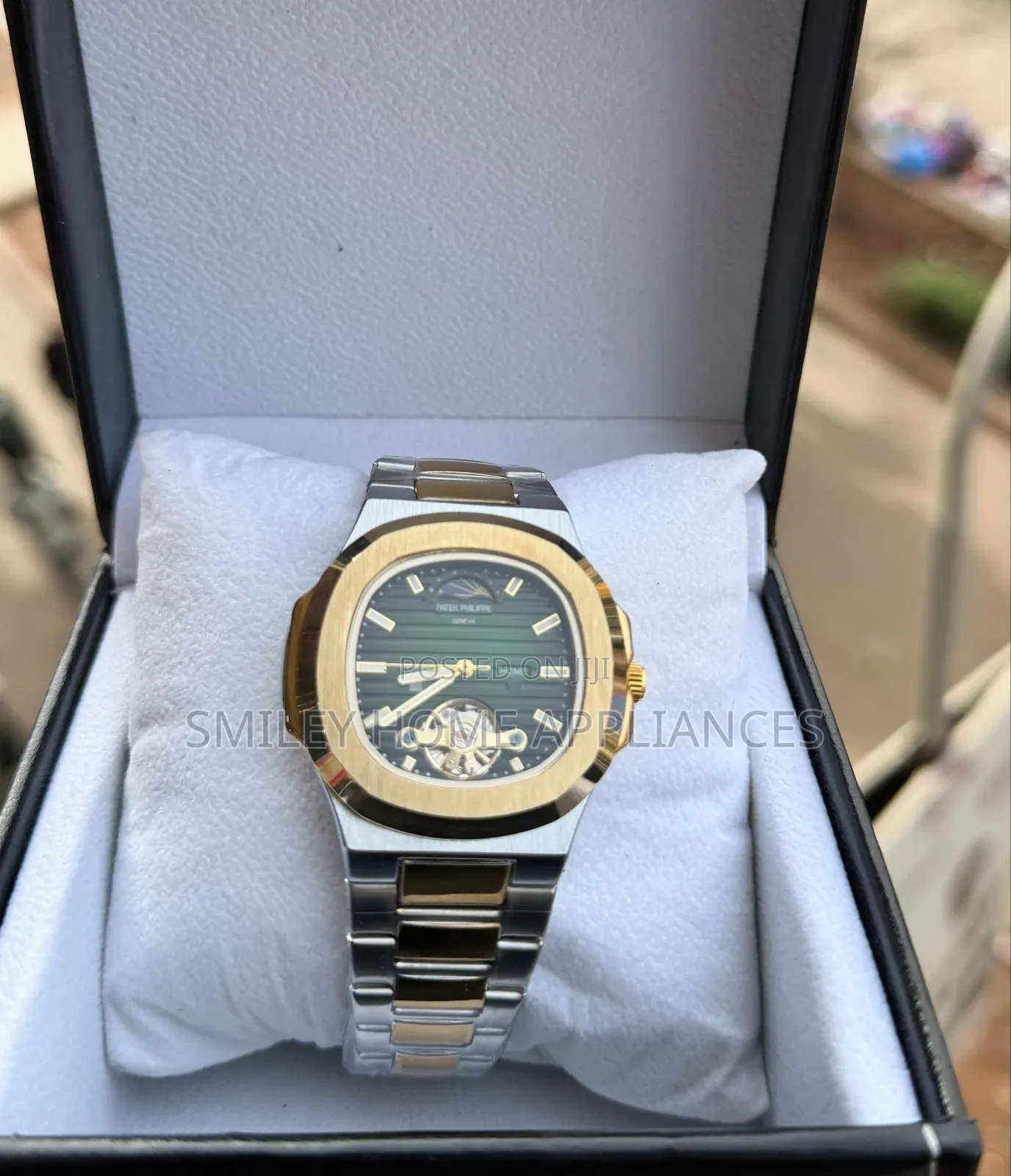 Patek Philippe Geneva Classy Wrist Watch Stainless Steel