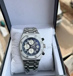 Stainless Steel Audemars Piguet Men's Classic Wrist Watch