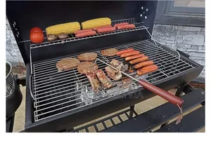BBQ Grill Large Stainless Steel Charcoal BBQ