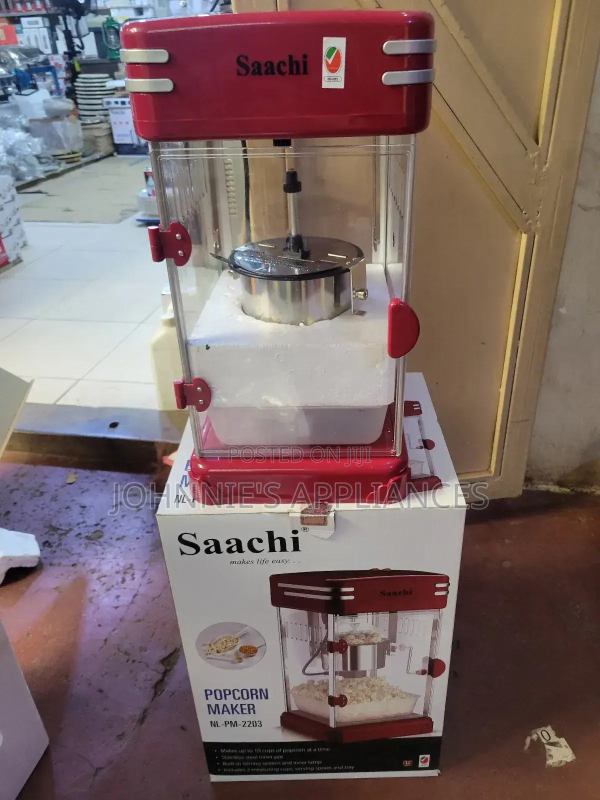 Multifunctional Electric Saarch Popcorn Maker Machine