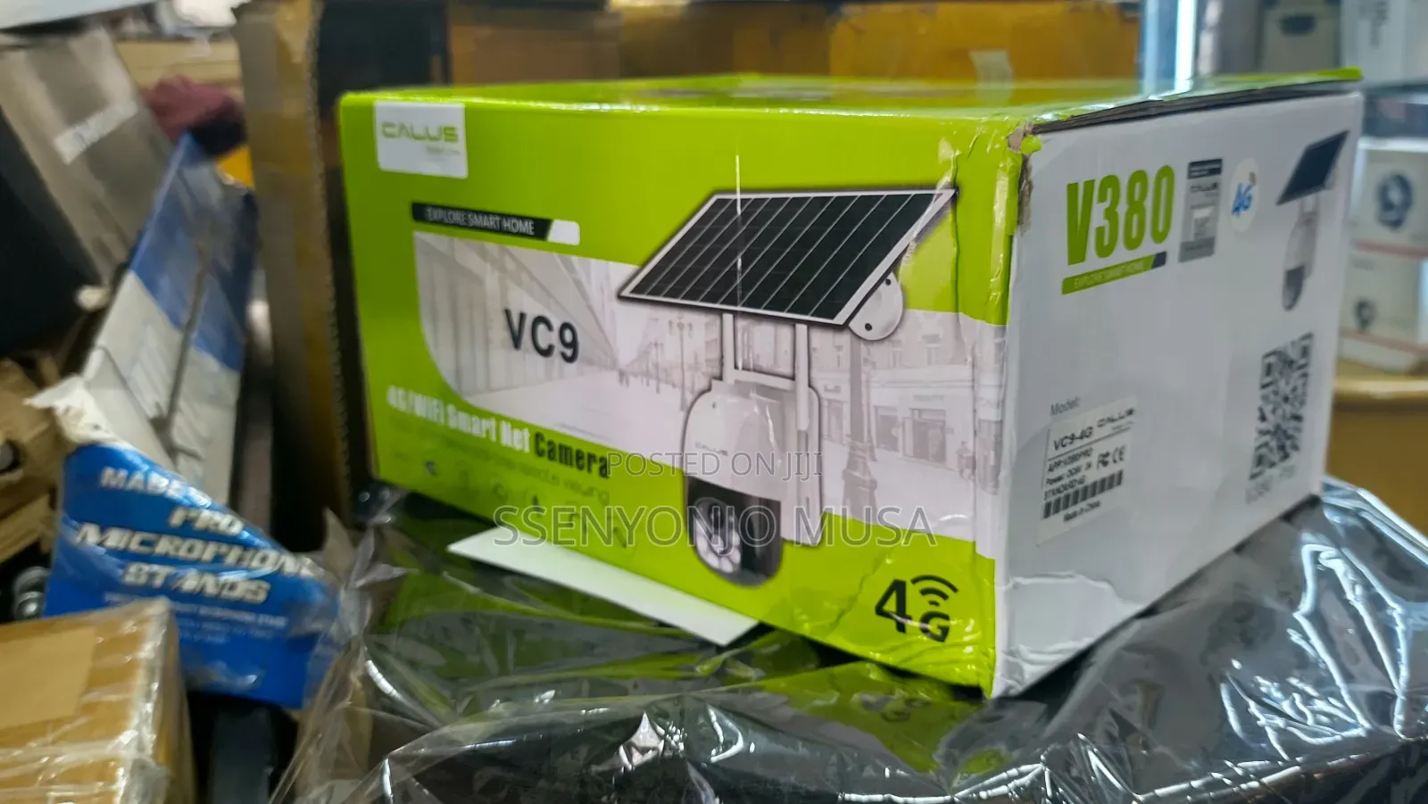Calus Wifi Solar CCTV Camera With PTZ and Inbuilt Battery