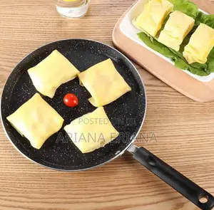 Photo - 26cm Pancake, Roti Bread, Egg,Chapati Frying Pan -Black