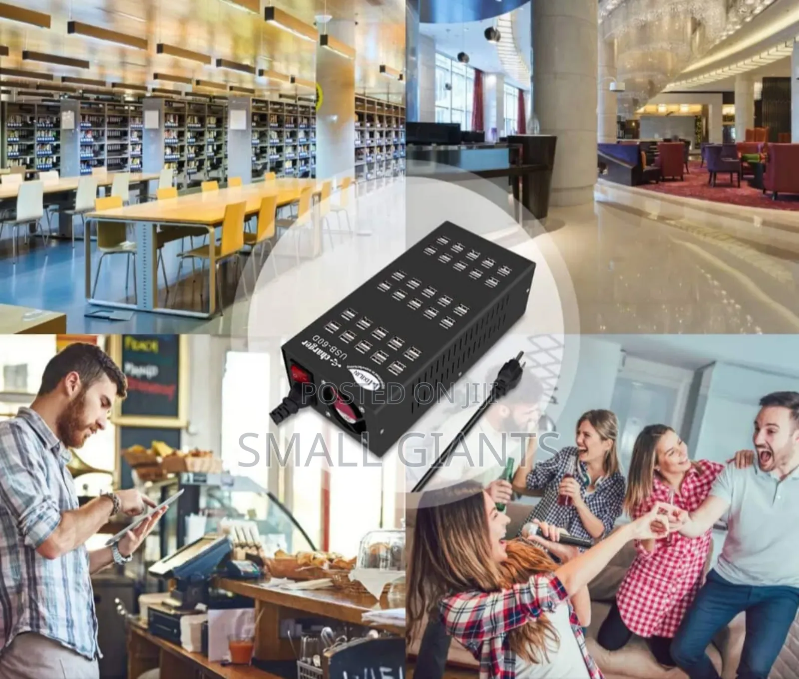 60 Port Usb Charging Station