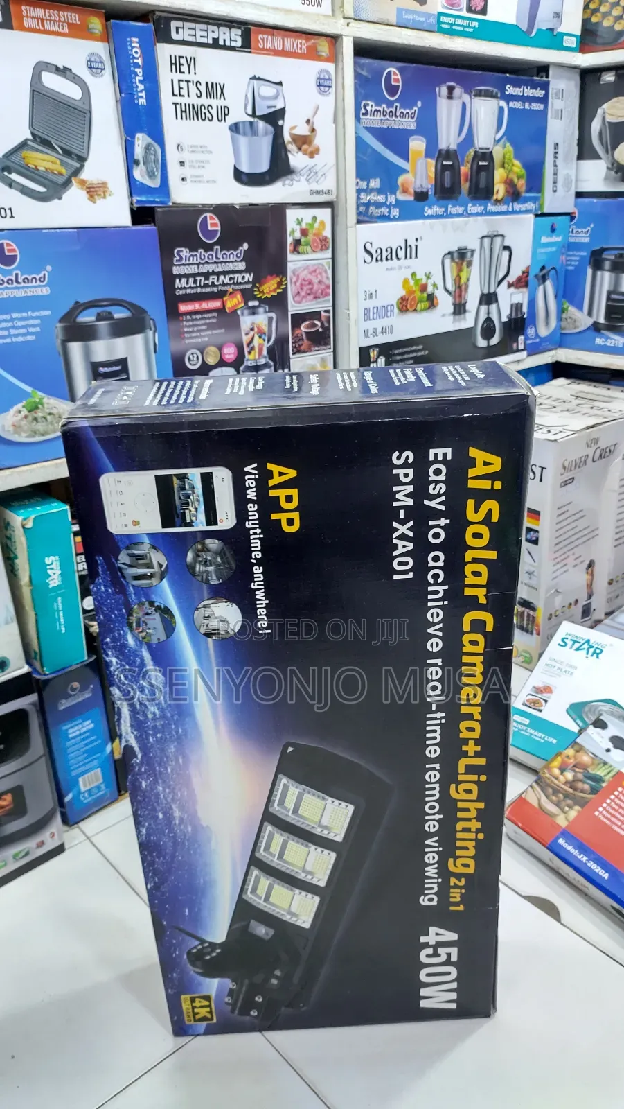 V380pro 6mp 4g PTZ Solar Street Light Camera With Ai - 450w