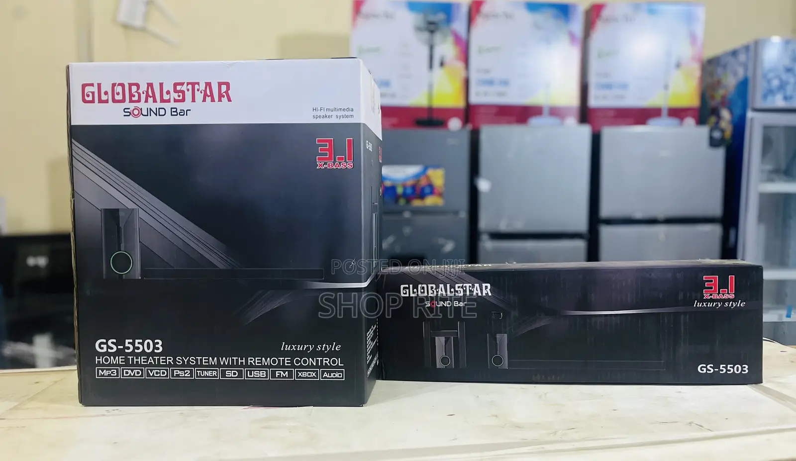 Globalstar Sound Bar/Hoofer