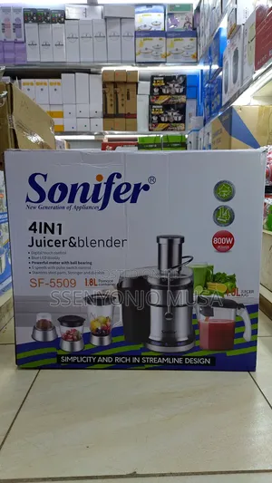 Sonifer 4-in-1 Juicer Blender Sf-5509 -800w Powerful Motor