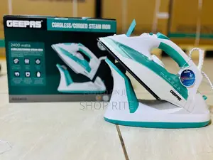 Geepas Corded/ Cordless Steam Flat Iron