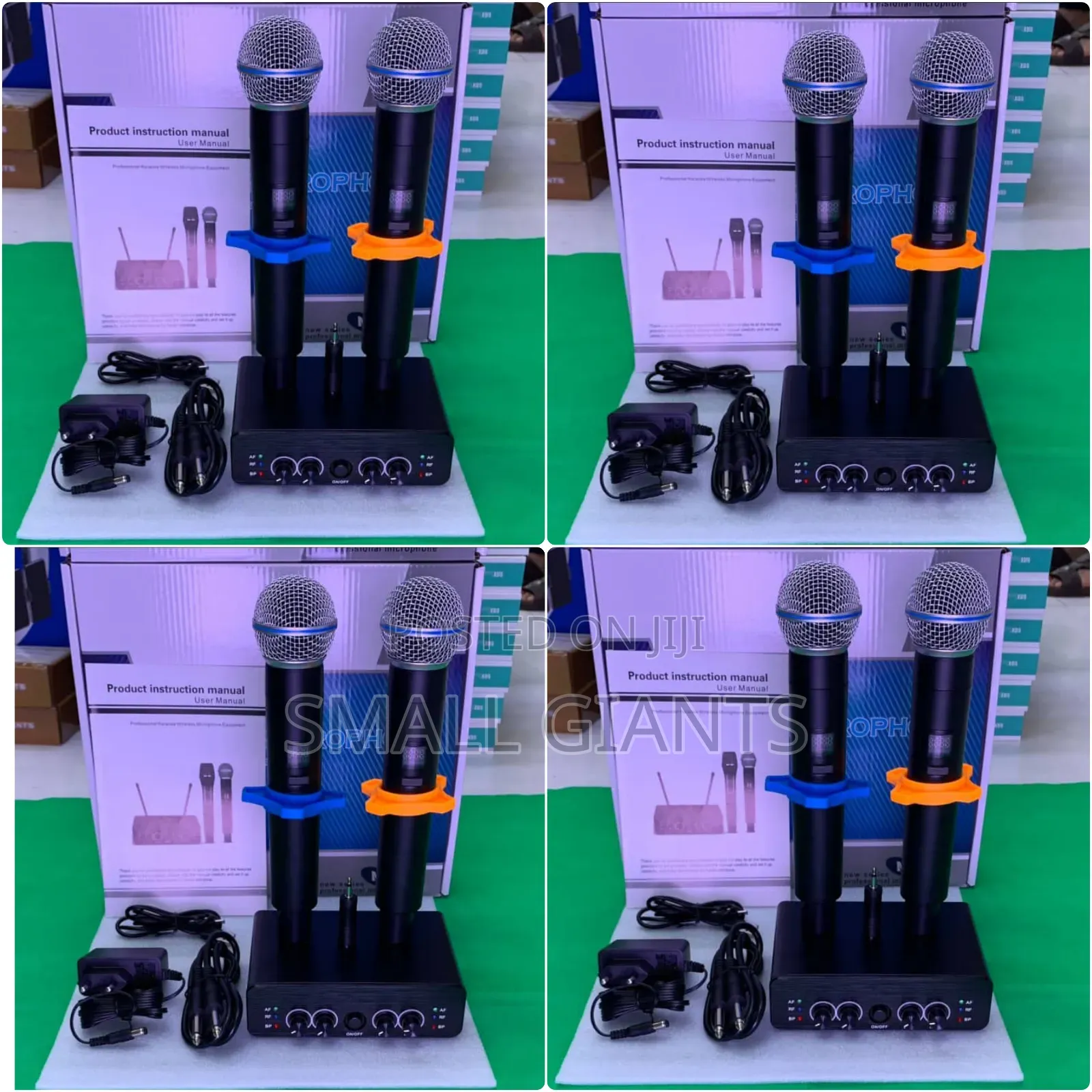 New Dual Karaoke/ Public Speaking Wireless Microphone