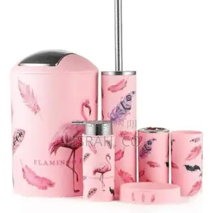 Toilet Brush Dustbin Tumbler Toothbrush Holder