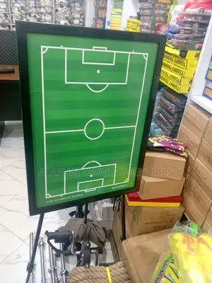 Football Tactical Board With Stands