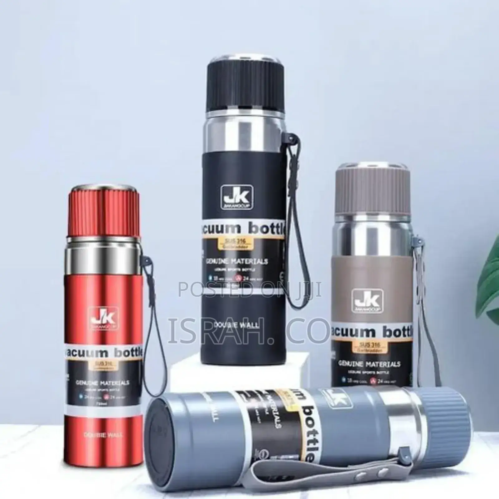 Jiakang 1 Piece of 1000ml Portable Water Cup Vacuum Bottle