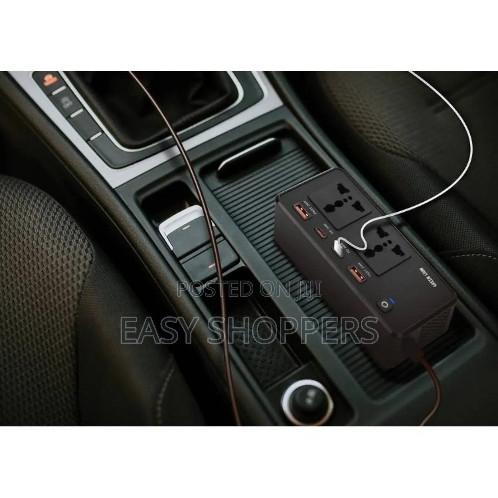 Green Lion Gc-200 Car Inverter With 200w Power With Sockets