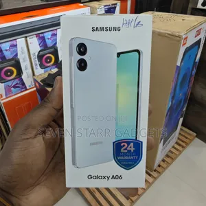 New Samsung Galaxy A06 128 GB White