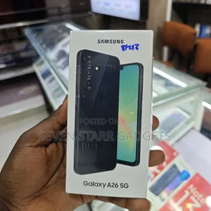 New Samsung Galaxy A26 256 GB Black
