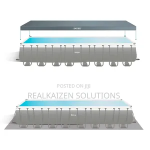 Intex Ultra XTR Rectangular Metal Frame Swimming Pool 9.5m