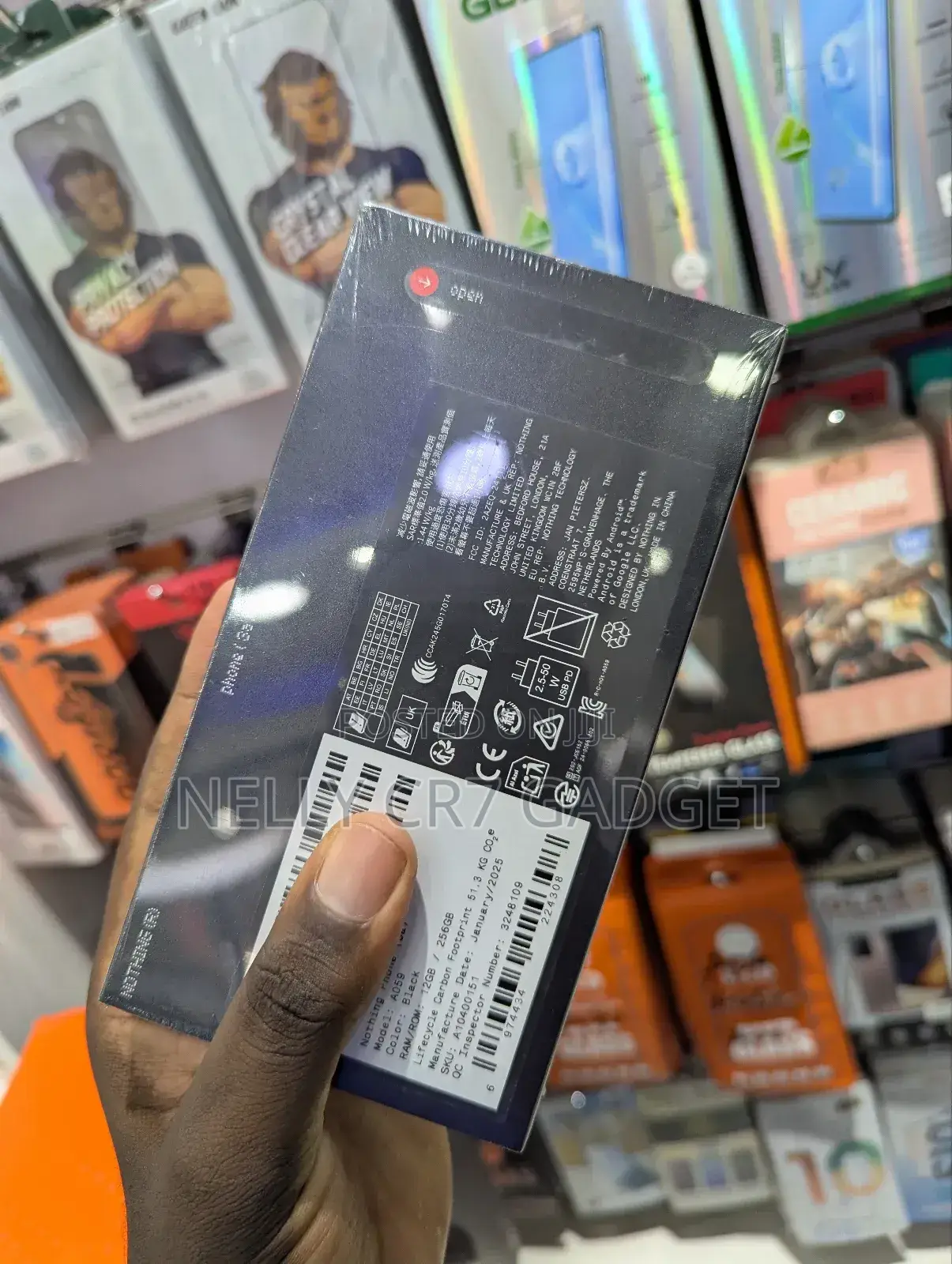 New Nothing Phone 3a 256 GB Black