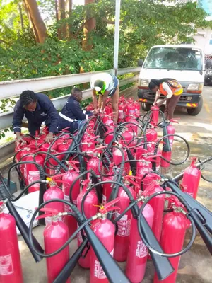 Fire Fighting Equipments, Fire Detection System Available
