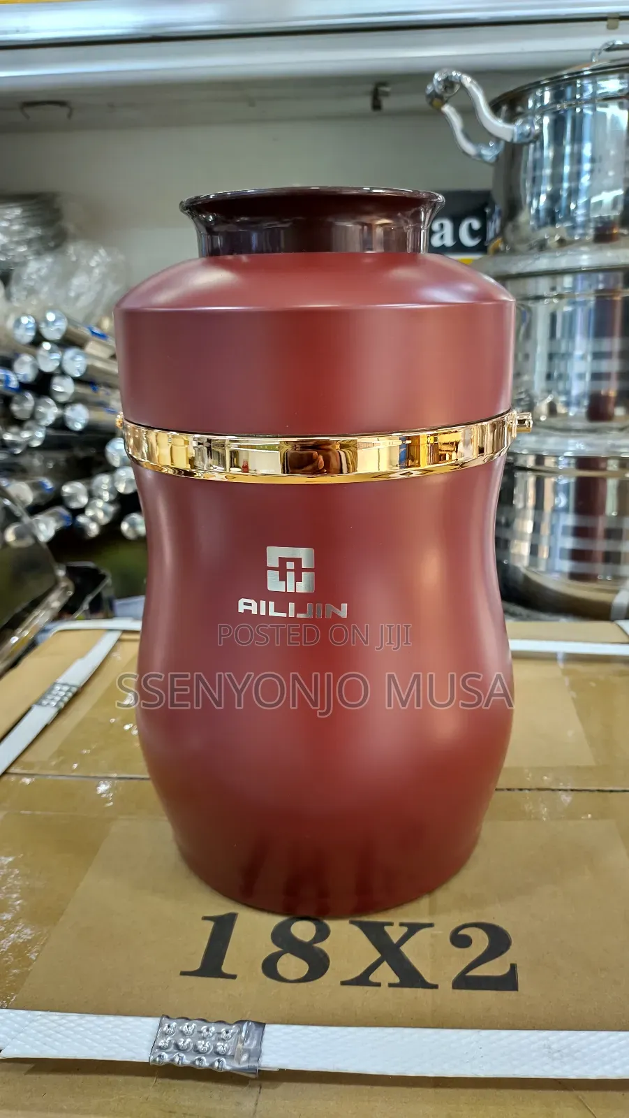 Ailijin 2.8l Vacuum Insulated Food Flask Pot