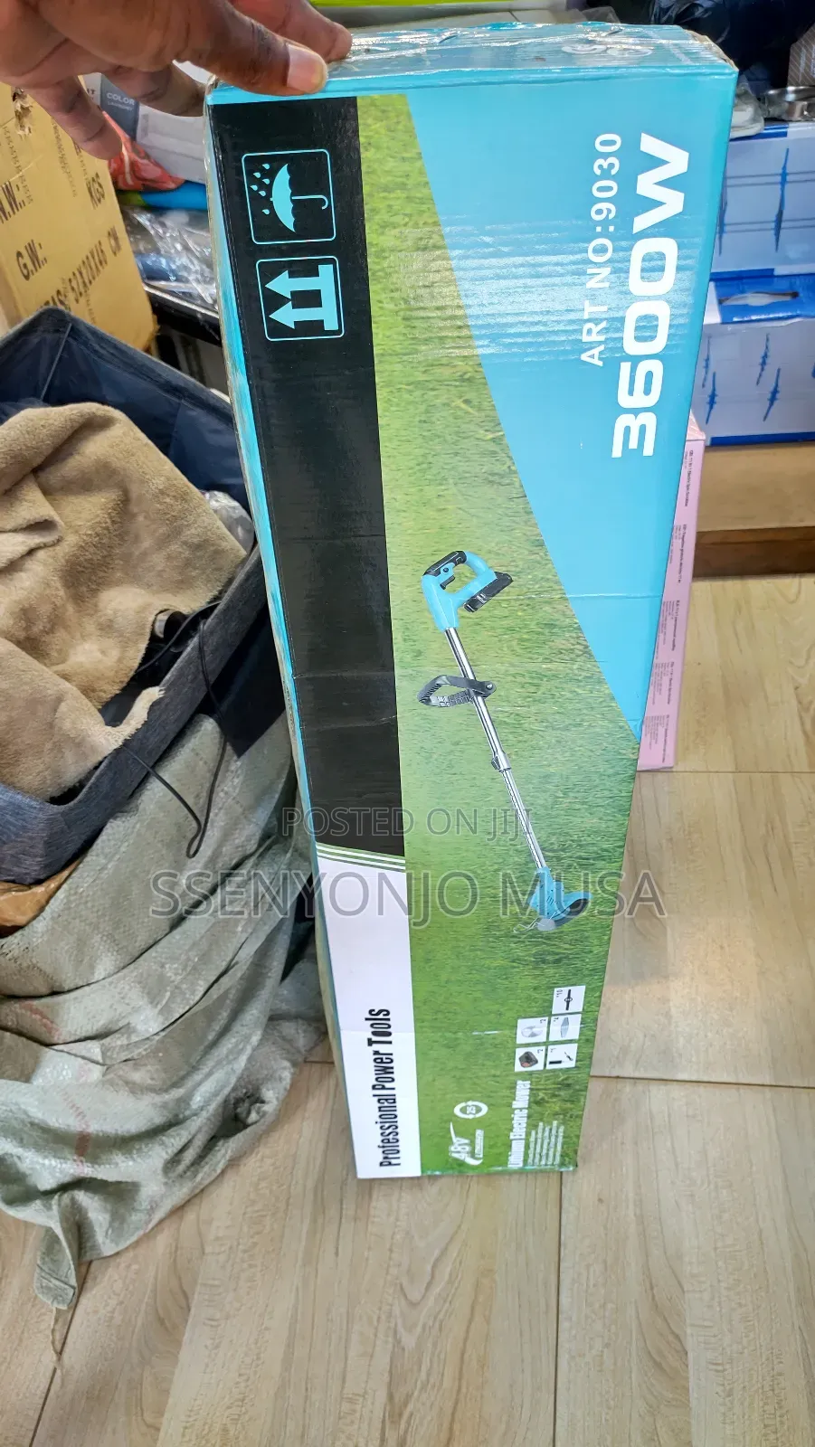 48v 25ah Lithium-Ion Electric Grass Cutter Mower 3600w -