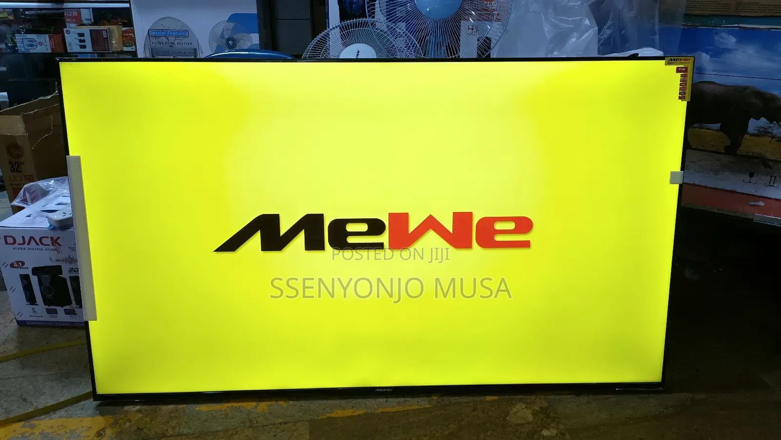Mewe 65" Uhd Smart Tv Mt-F65ht2fb4k