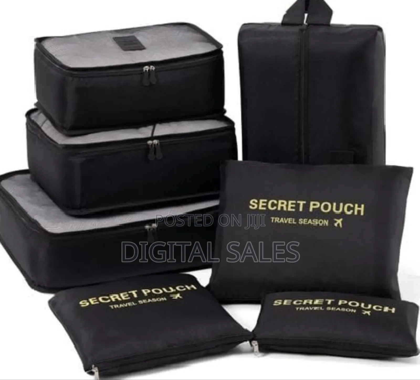 7 Piece Travel Packing Set