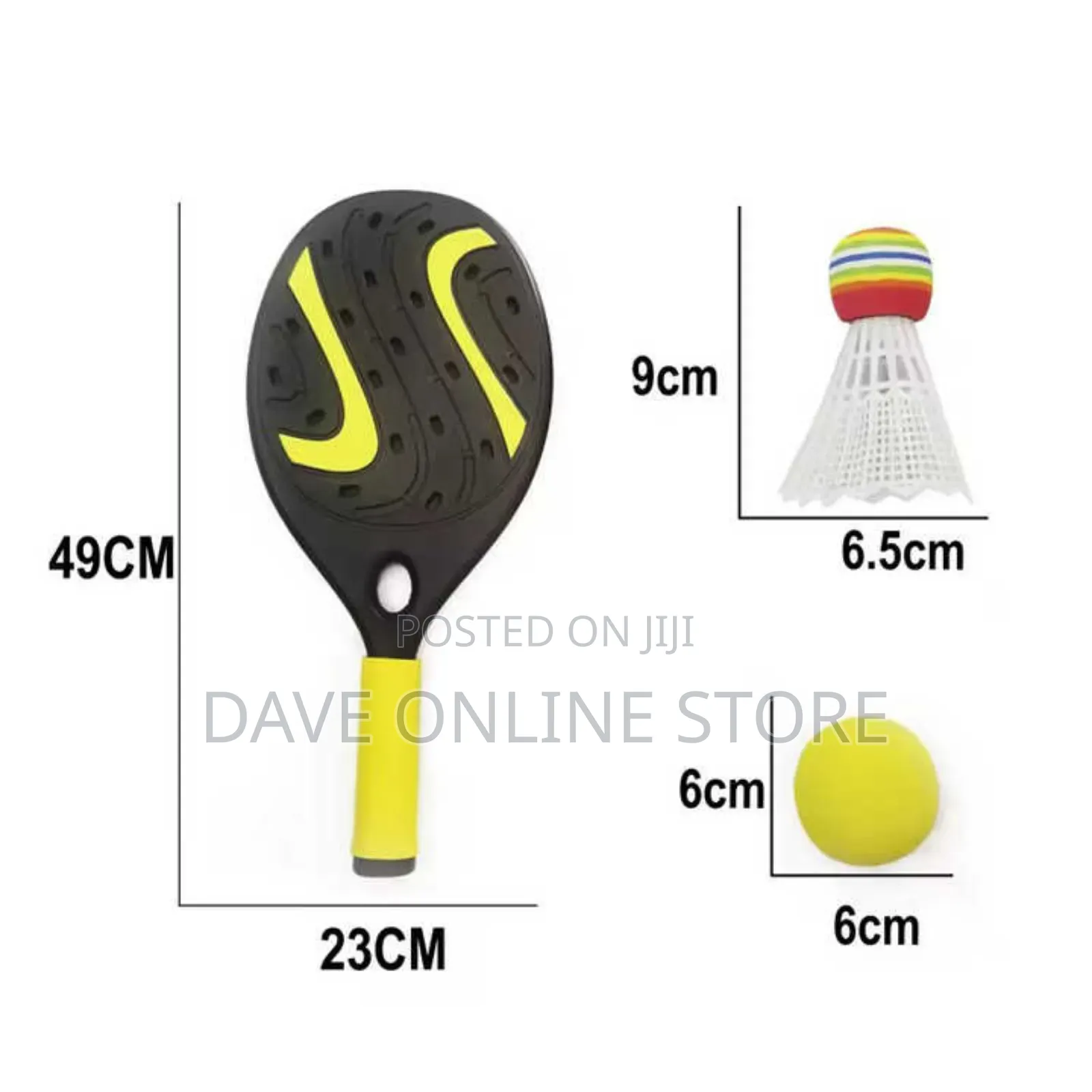 Custom Anti-Slip Kids Paddles Beach Tennis Racket Set