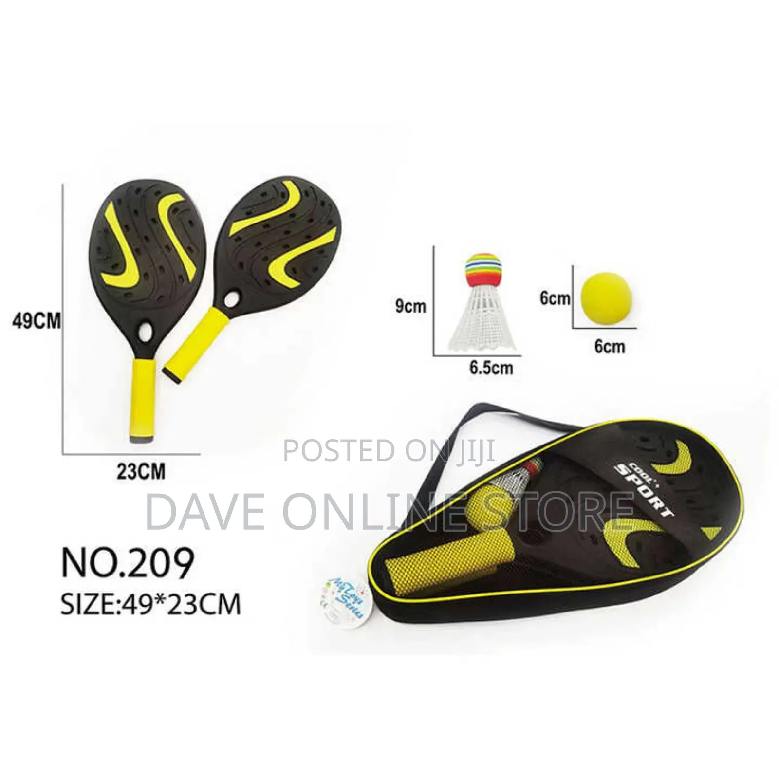 Custom Anti-Slip Kids Paddles Beach Tennis Racket Set