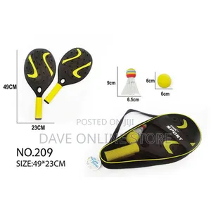 Custom Anti-Slip Kids Paddles Beach Tennis Racket Set
